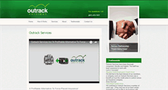 Desktop Screenshot of outrackservices.com